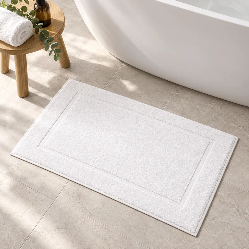 Tapis de bain 800 g/m² – Gamme Élégance