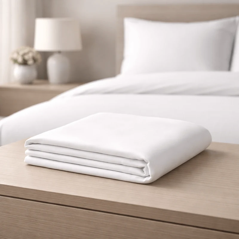Housse de couette percale coton – Fresh Satin 400 TC