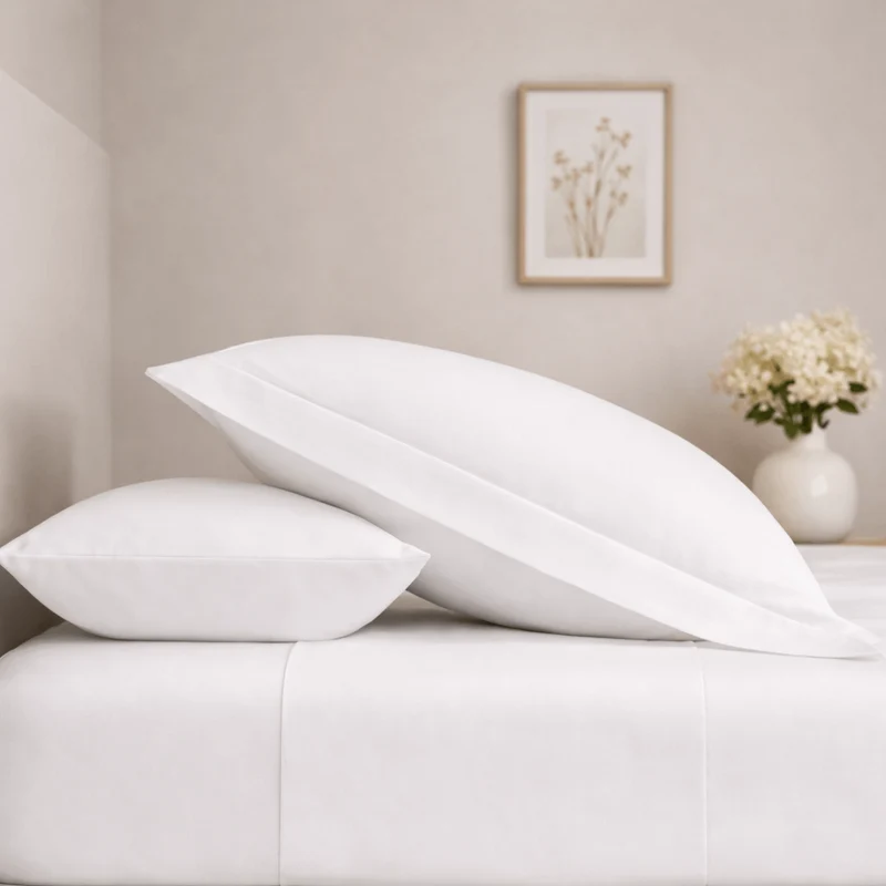 Drap plat percale coton - Fresh Satin 400 TC