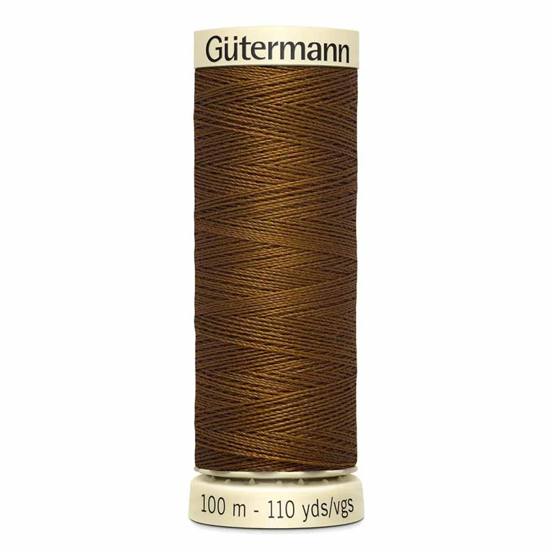 Gütermann | Fil Tout Coudre | 100m | #553 | Brun Vison
