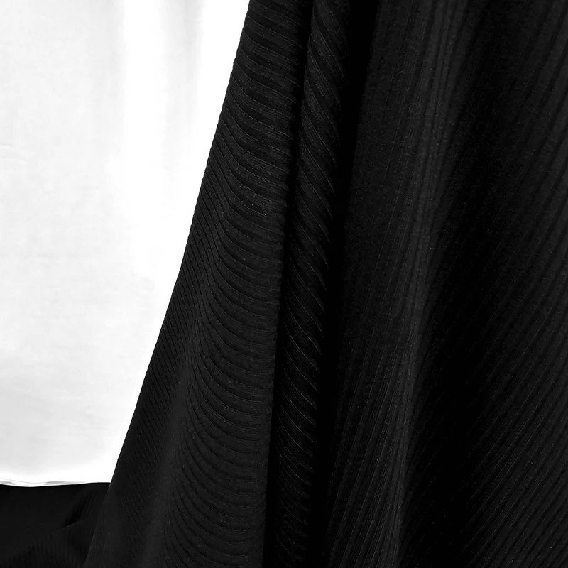 Jersey côtelé de bambou