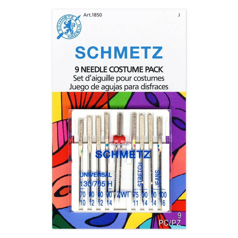 SCHMETZ #1850 | Set d'aiguille pour Costumes | Assorties