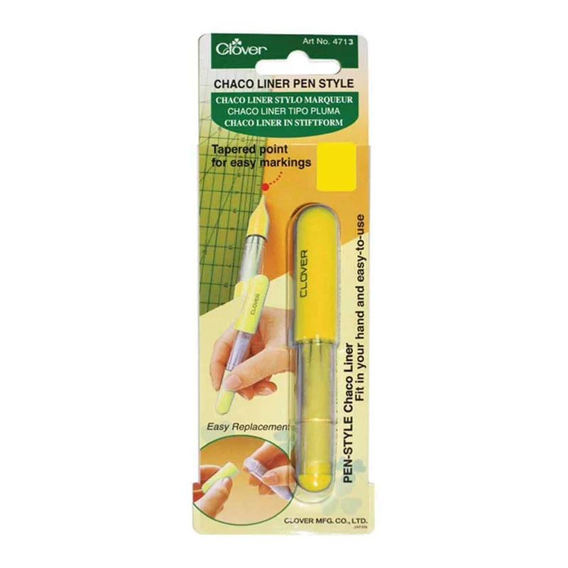 CLOVER | Stylo Chaco Liner | Marqueur à craie pour tissu