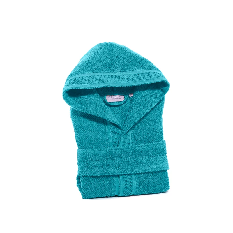 Accappatoio con Cappuccio gim in Cotone 450 gr/mq