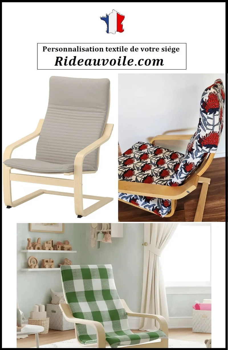Structure fauteuil d'appoint personnalisable sur mesure confortable ignifuge mobilier