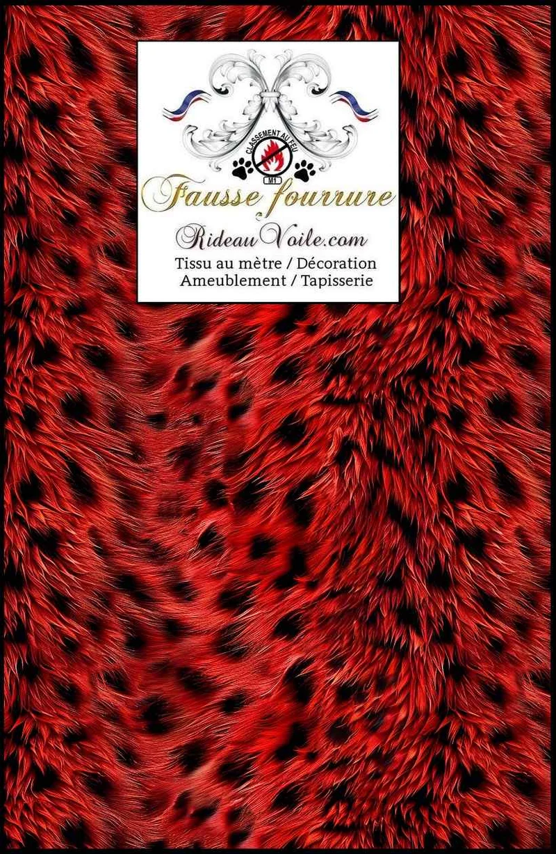 Tissu 🔥 events Fausse fourrure ignifuge rénovation équipement SO&E FF&E mètre