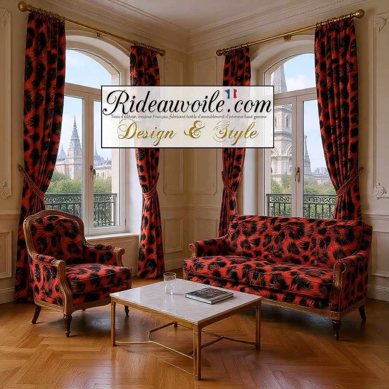 Tissu 🔥 ameublement Fausse fourrure ignifuge architecte intérieur tapissier SO&E