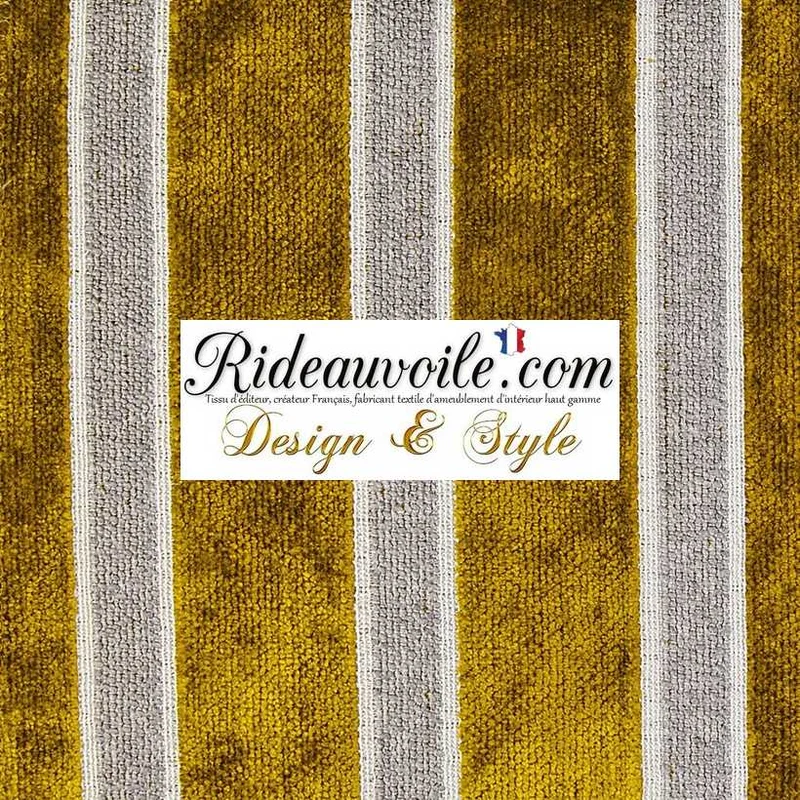 Architecte designer d'intérieur travaux rénovation Tissu Jacquard velours Tapisserie