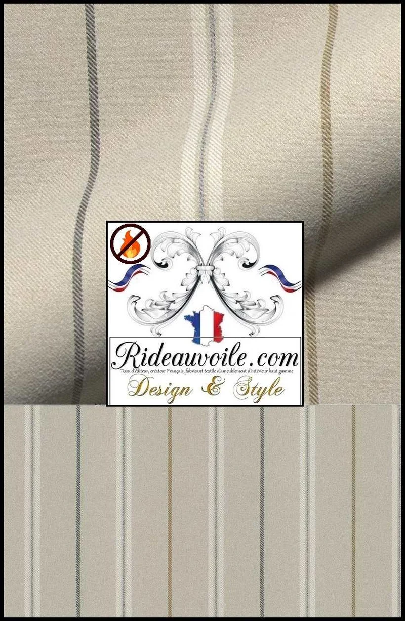 Effet Laine mètre rayure ignifuge 🔥 Architecte d'Intérieur Agencement Chalet Résidence