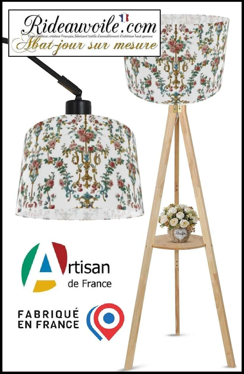 Spécialiste luminaire abat-jour sur mesure hôtel restaurant château résidence particuliers