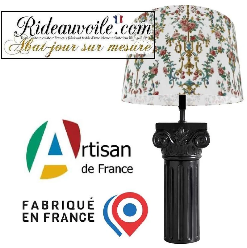 Spécialiste luminaire abat-jour sur mesure hôtel restaurant château résidence particuliers
