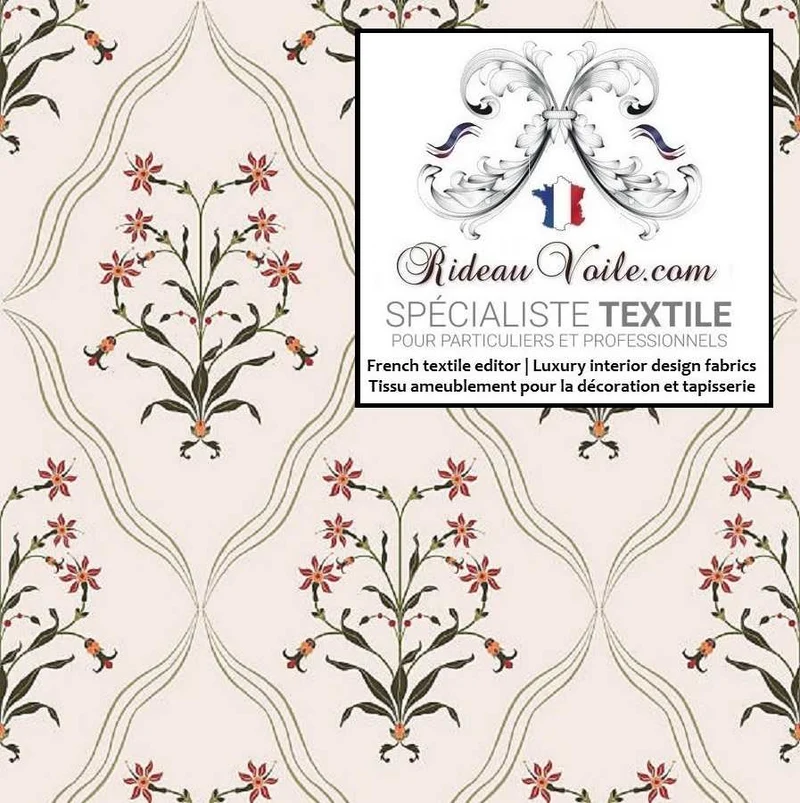 Abat-jour tambour suspension sur-mesure Tissu ethnique floral graphique Indien