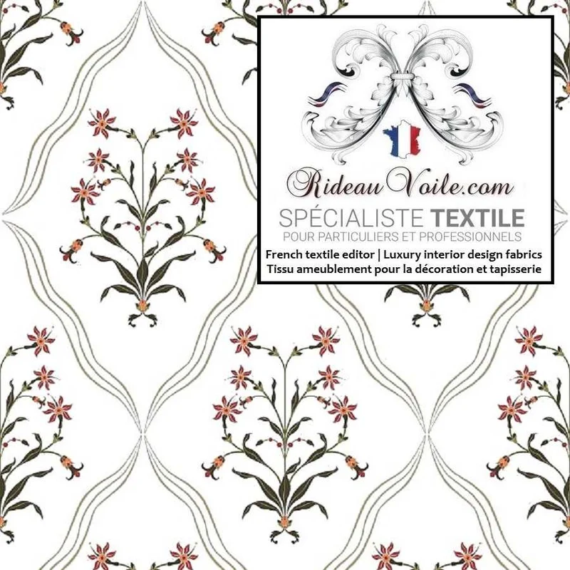 Abat-jour Contrecollé suspension motif Fleur Tissu ethnique imprimé graphique Indien