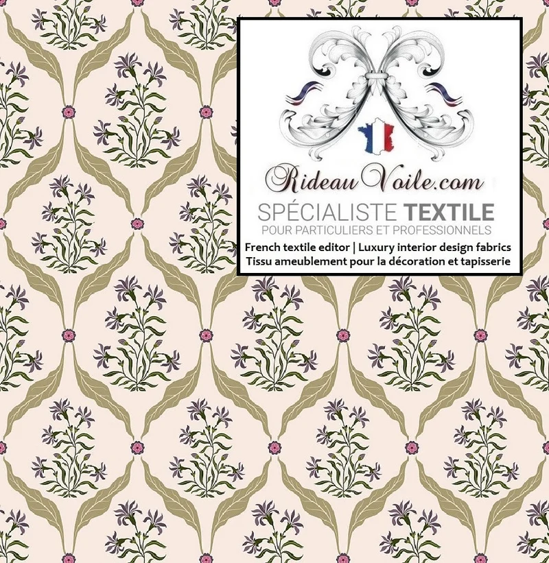 Abat-jour rigide Contrecollé suspension motif Fleur Tissu ethnique imprimé style Indien