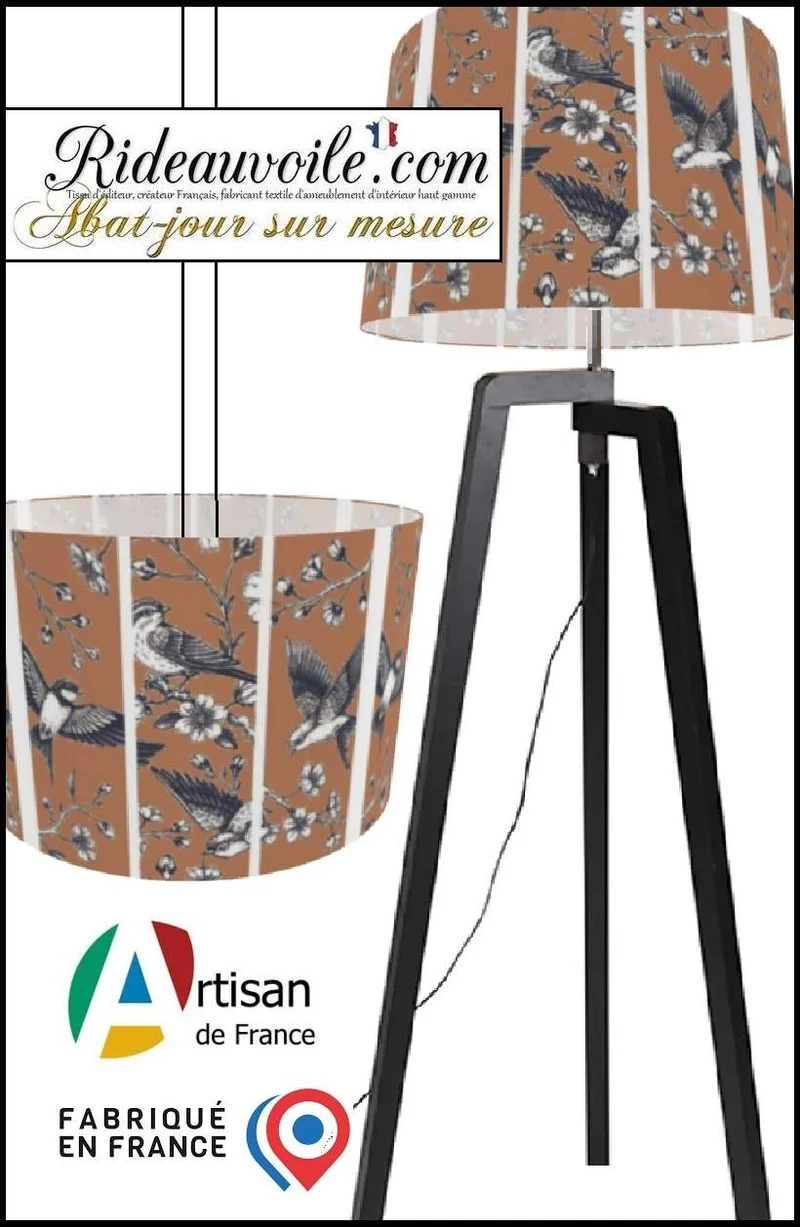 French Manufacturers of Decorative Indoor Lighting | Abat-jour oiseaux sur mesure