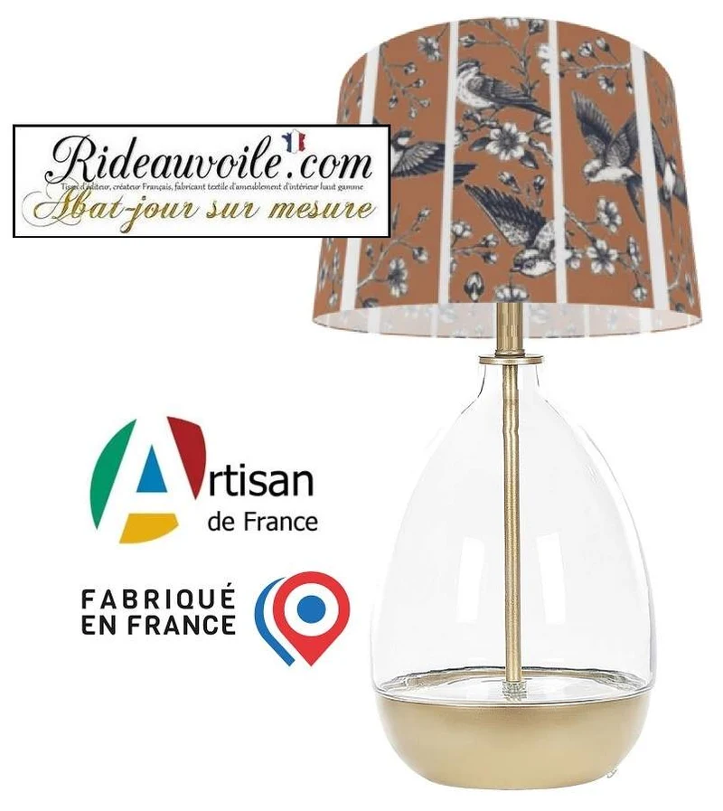 French Manufacturers of Decorative Indoor Lighting | Abat-jour oiseaux sur mesure