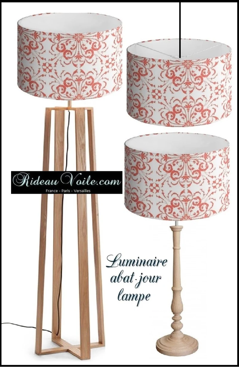 Abat-Jour création sur mesure rond abatjouriste fabrication d'artisans d'art France