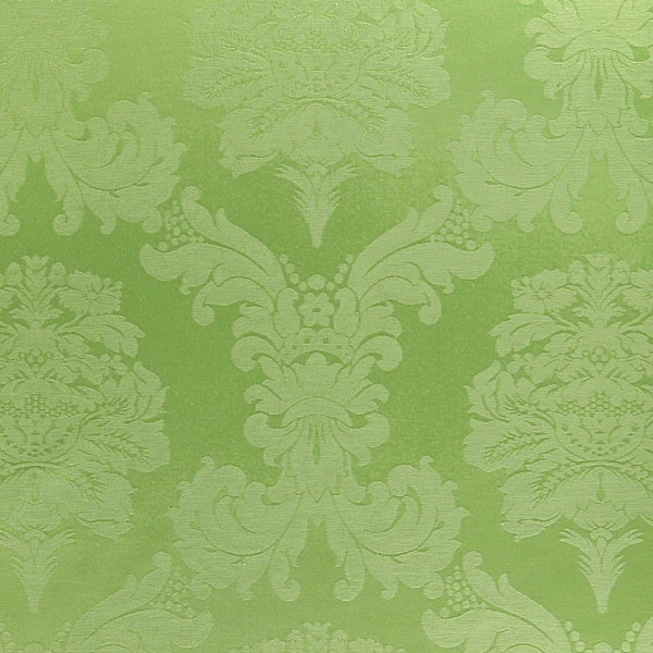Tissu Damasco mètre vert Empire ameublement tapisserie Baroque rideau