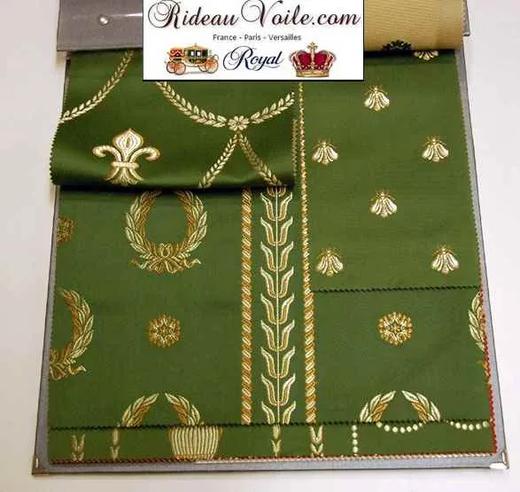 Sélection Liste éditeur tissus d'ameublement intérieur Jacquard vert rideau siège canapé