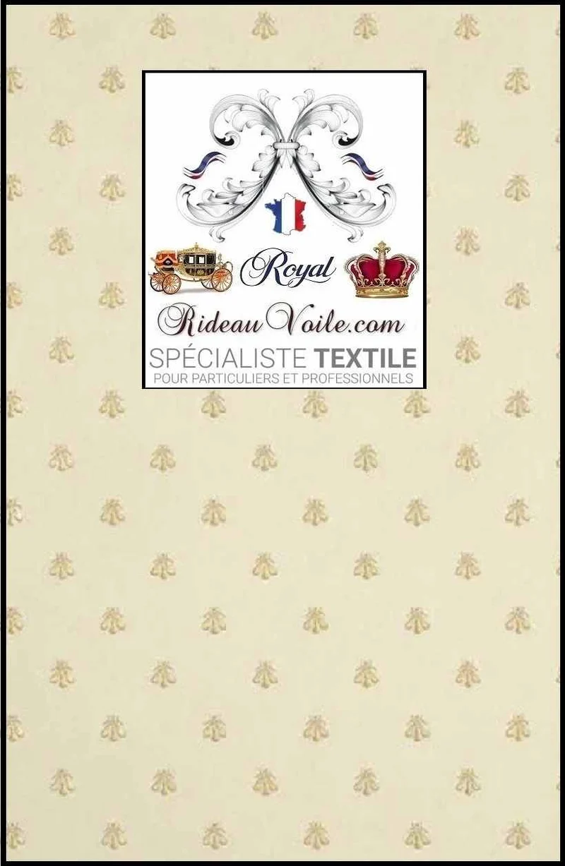 Vente en ligne beaux tissus d'ameublement Jacquard beige au mètre grands éditeurs