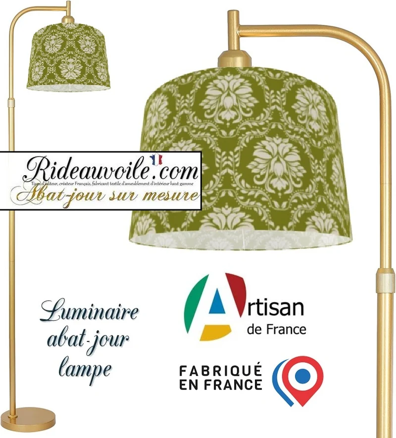 Abat-jour sur mesure Cylindrique (Suspension) à poser lampe chevet, lampadaire