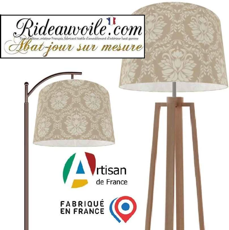 Deco Designer interior Custom lamp shade original hand made Lampshade France