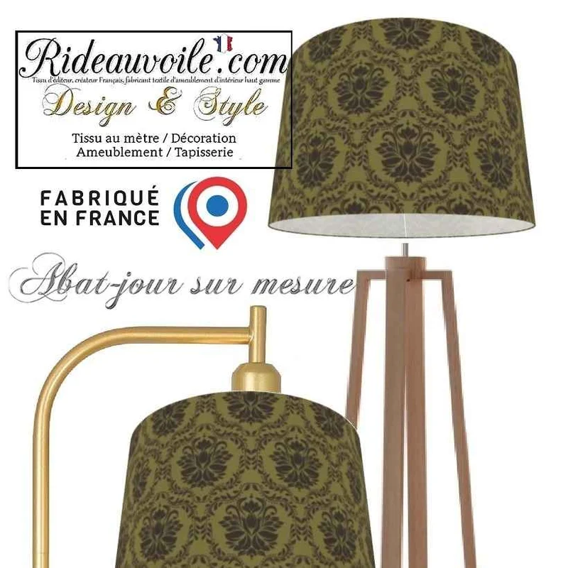Rideauvoile.com Paris - Abats jours et luminaires sur mesure - Custom lampshade