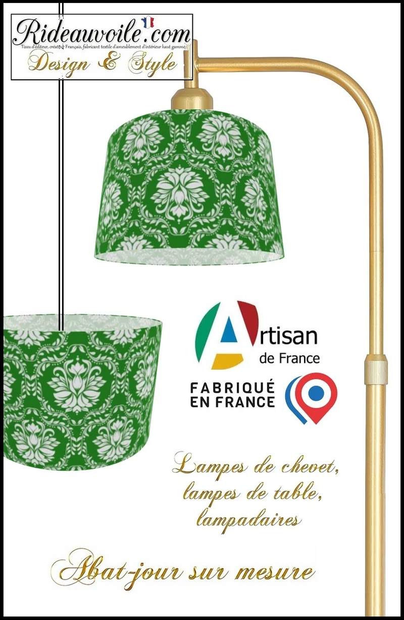 Architecte intérieur décoratrice Aménagement & décoration Abat-jouriste Damassé