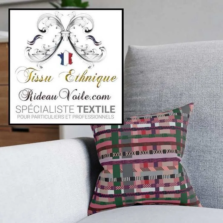 Tissu design wax Hollandais motif déco africaine Imprimé tradition bogolan kente bazin