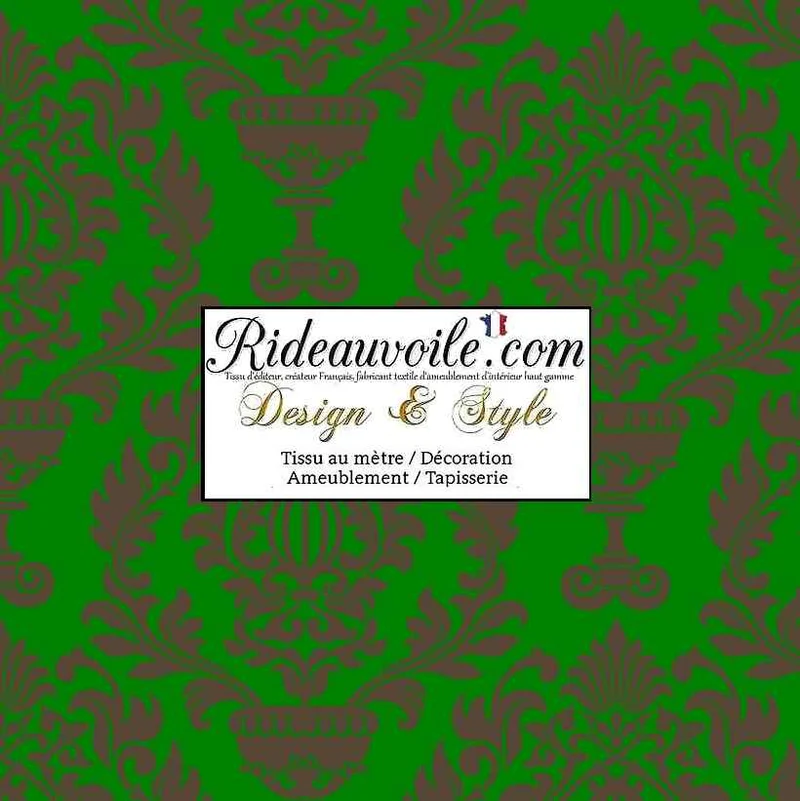 Boutique tissu ameublement ignifuge Jacquard occultant imprimé coton Baroque floral