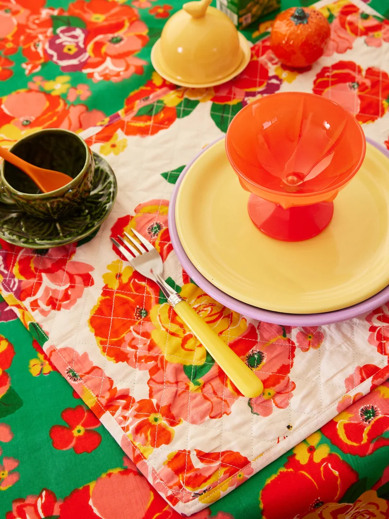 Set de table matelassé réversible