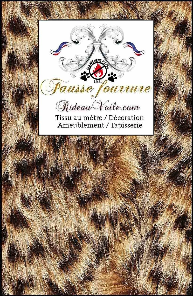 Tissu ignifugé 🔥 Fourrure Aménagement décoration chalets FF&E appartements hôtels
