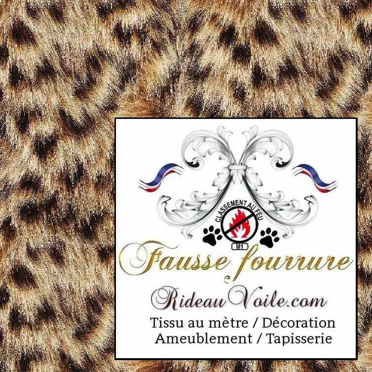 Tissu ignifugé 🔥 Fourrure Aménagement décoration chalets FF&E appartements hôtels