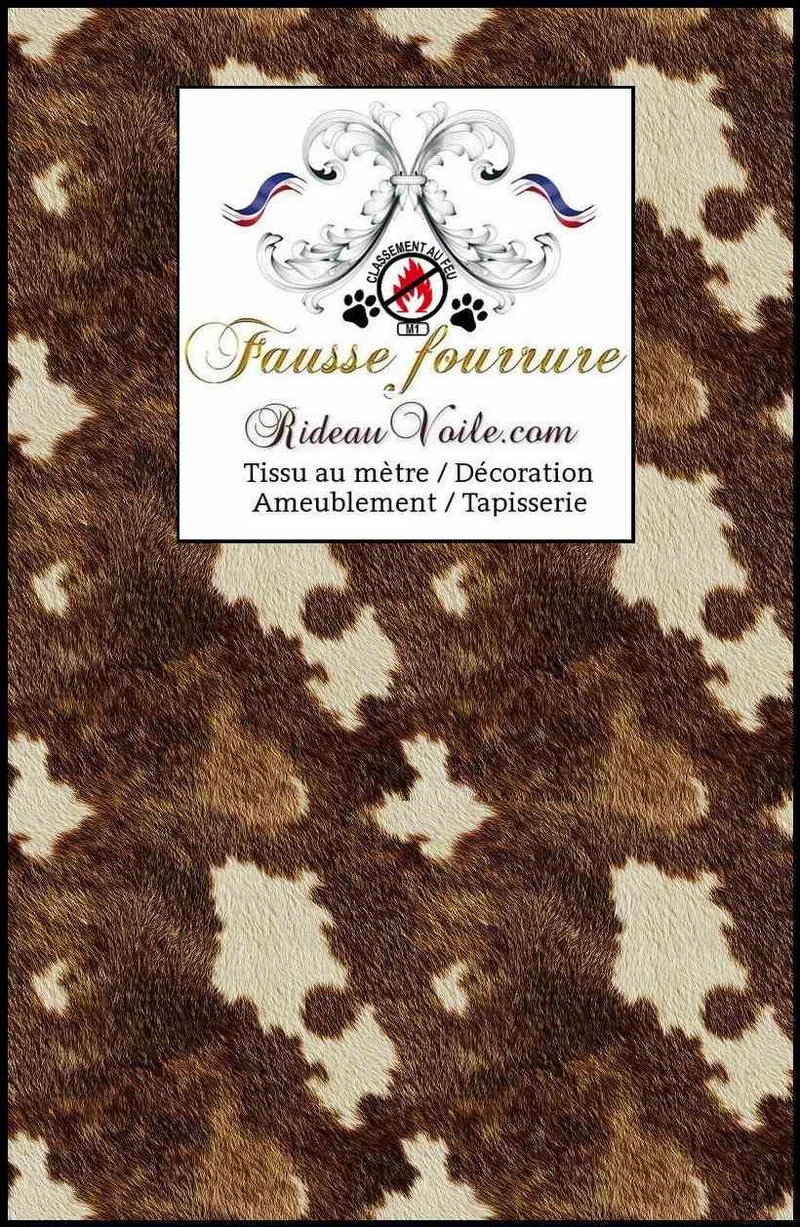 Tissu ameublement fausse fourrure mètre Chalet Gîtes intérieur montagne rustique Bois