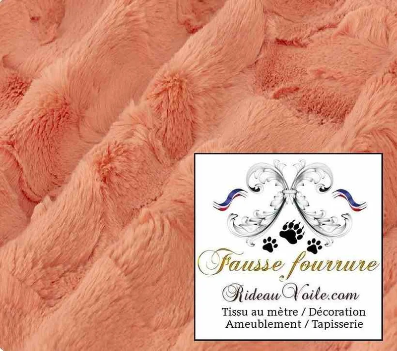 Boutique Décorateur d'intérieur de Chalets tissu ameublement fausse fourrure mètre