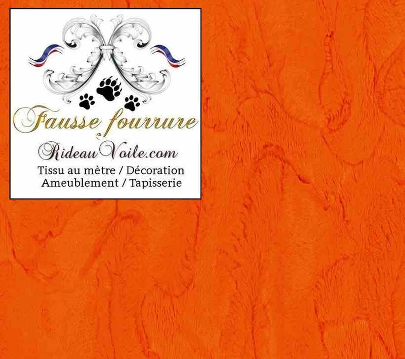 Architecte Agence Décorateur d'intérieur de Chalets fausse fourrure orange mètre