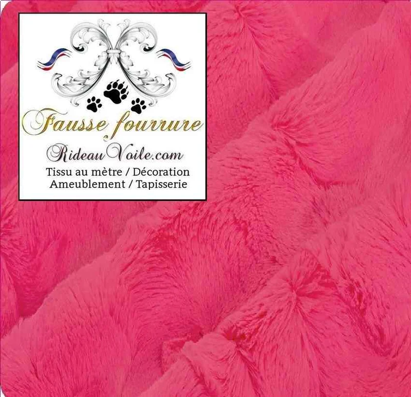 Architecture rénovation intérieur design Montagne Chalet Fausse fourrure rose fuchsia