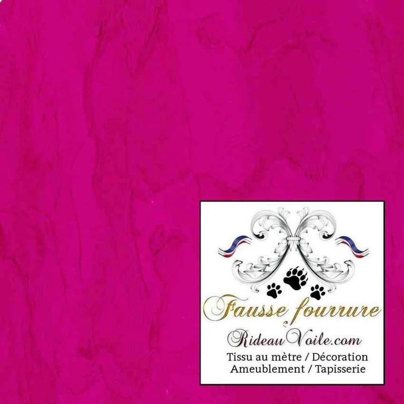 Fausse fourrure rose fuchsia Architecture rénovation intérieur design Montagne Chalet