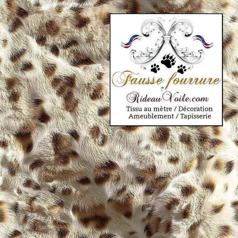Mon Chalet FF&E Mobilier décoration aménagement tissu M1 velours fausse fourrure