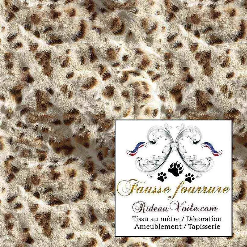 Mon Chalet FF&E Mobilier décoration aménagement tissu M1 velours fausse fourrure