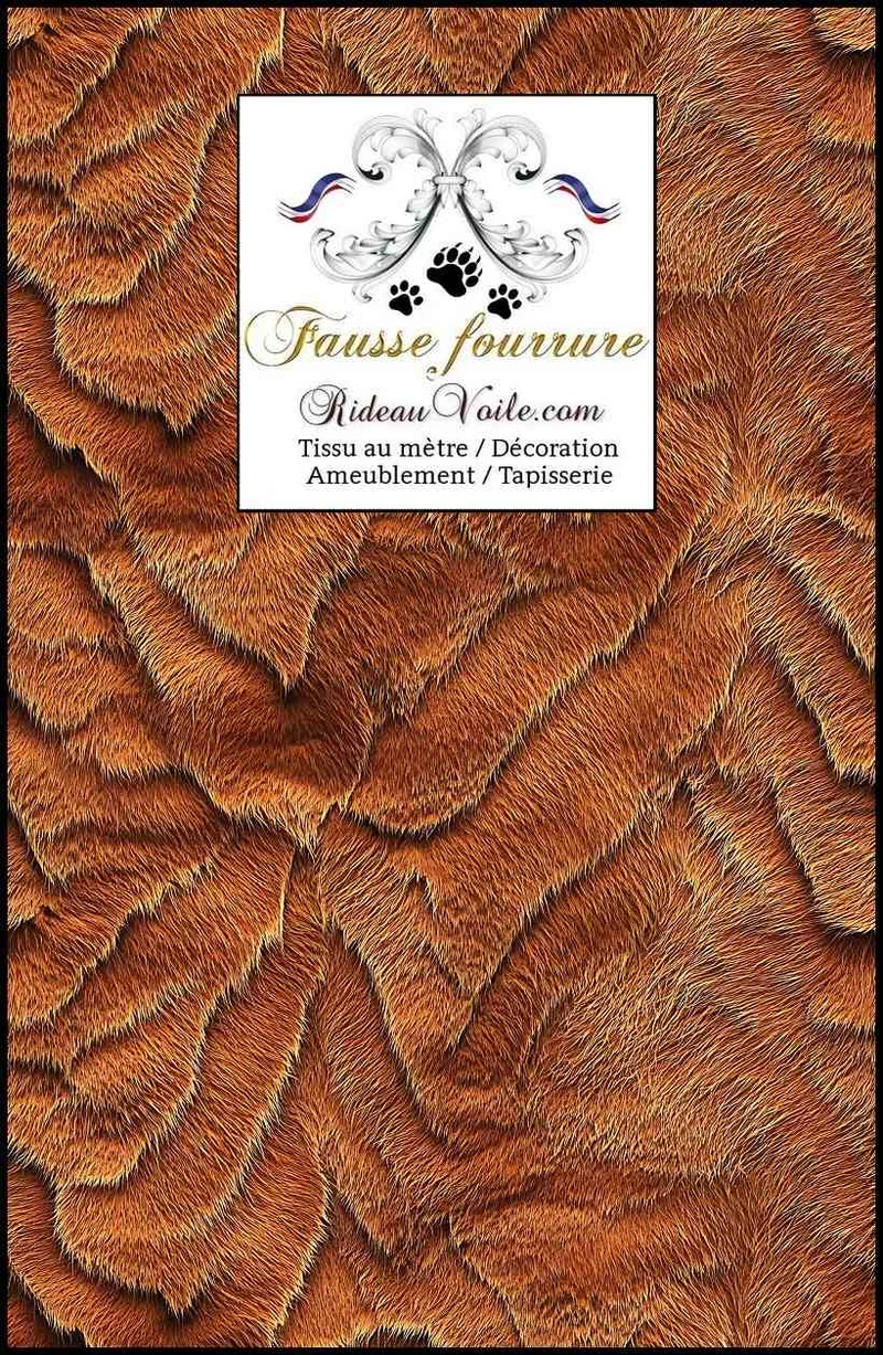 Architecte décorateur d'Intérieur Chalet tissu ignifuge velours fausse fourrure Alpes
