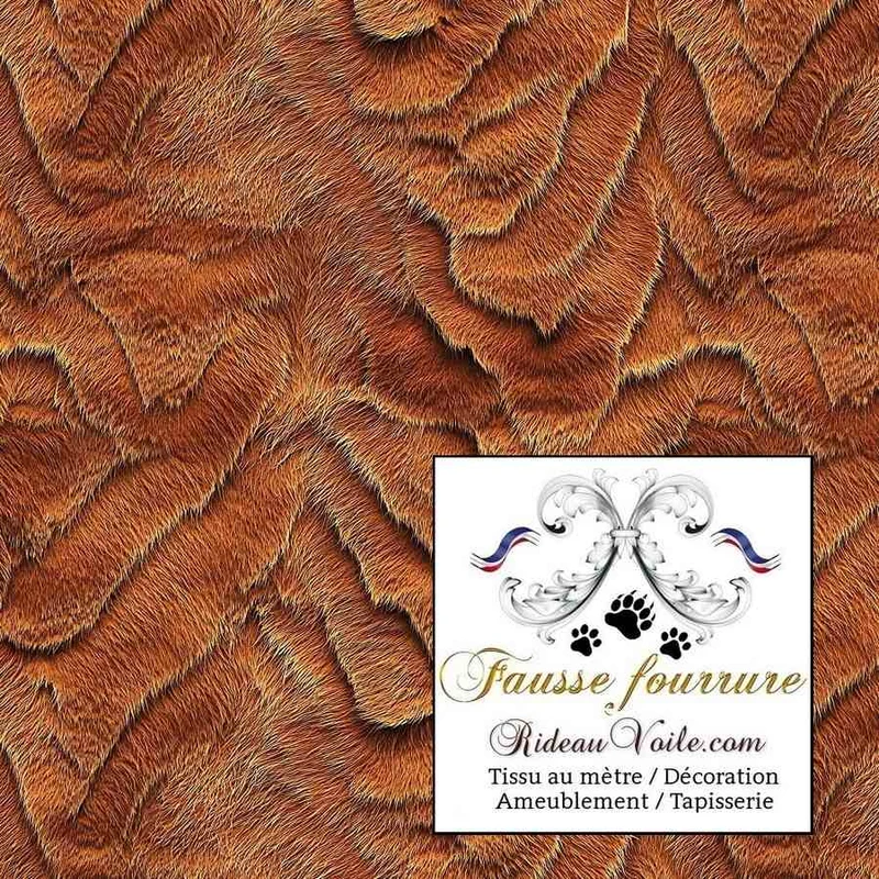 Architecte décorateur d'Intérieur Chalet tissu ignifuge velours fausse fourrure Alpes