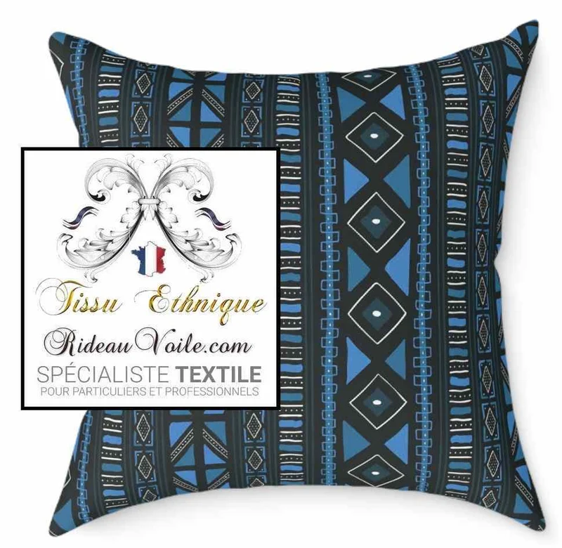 Tissu d'ameublement intérieur Inspiration Designer Architecte Africain ignifuge mètre