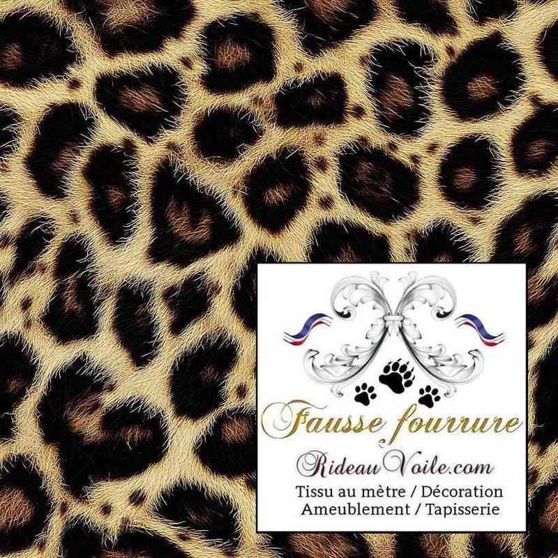 Velours de fourrure tissu ameublement intérieur mètre déco chalet Prestige Montagne