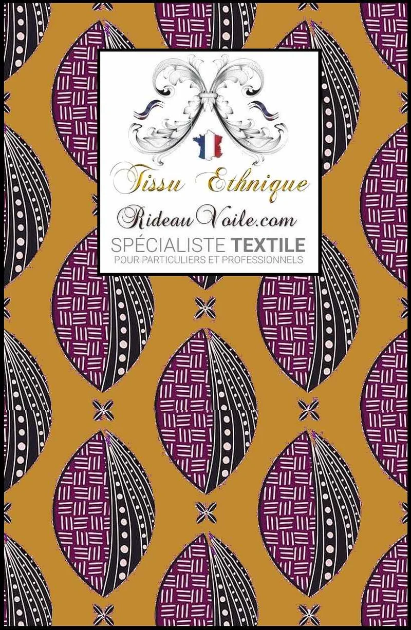 Tissu ameublement intérieur designer architecte Africain décoration ethnique mètre