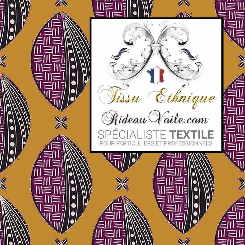 Tissu ameublement intérieur designer architecte Africain décoration ethnique mètre