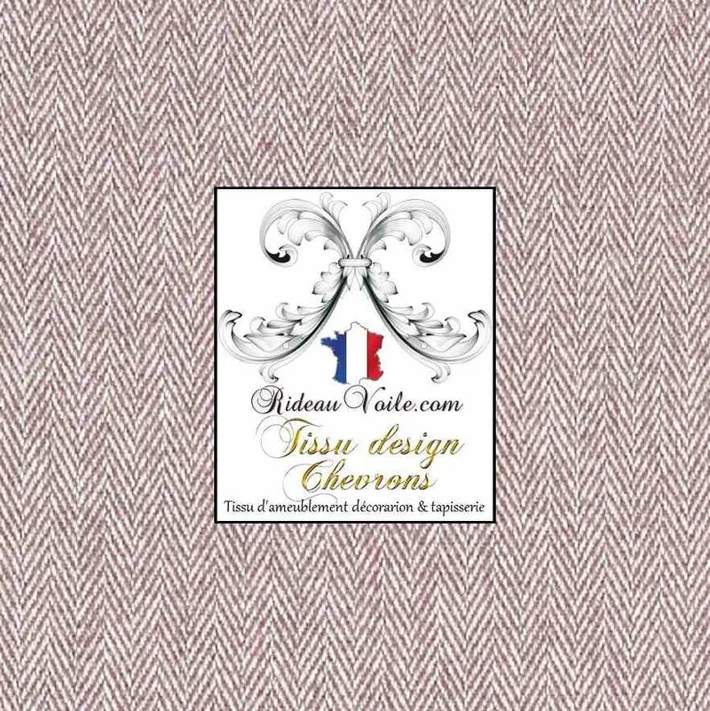 Tissu ameublement architecte rénovation travaux intérieur motif Chevrons design Laine