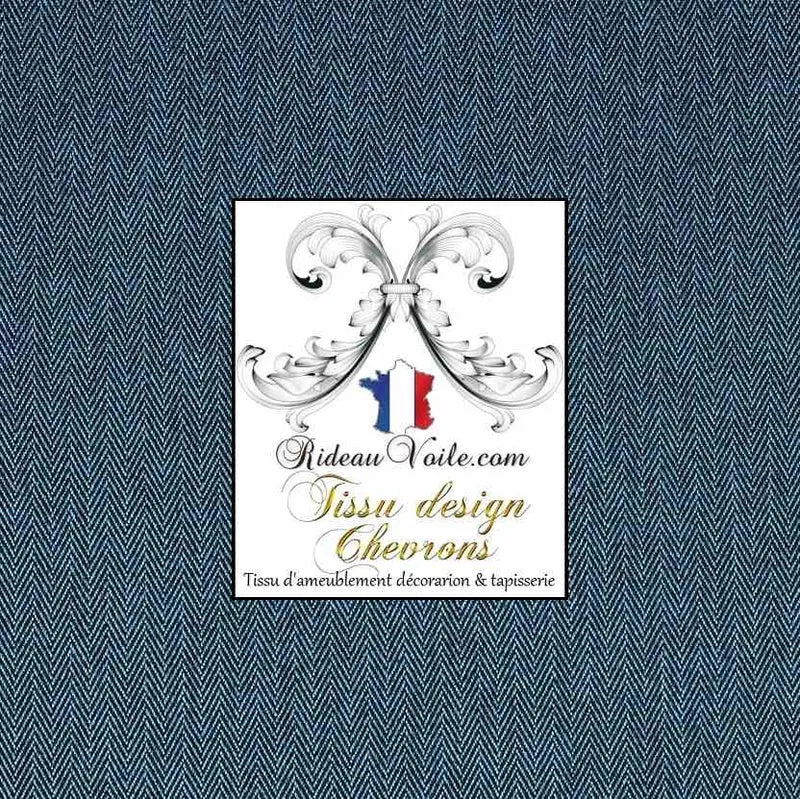 Tissu ameublement architecte rénovation travaux intérieur motif Chevrons style Laine