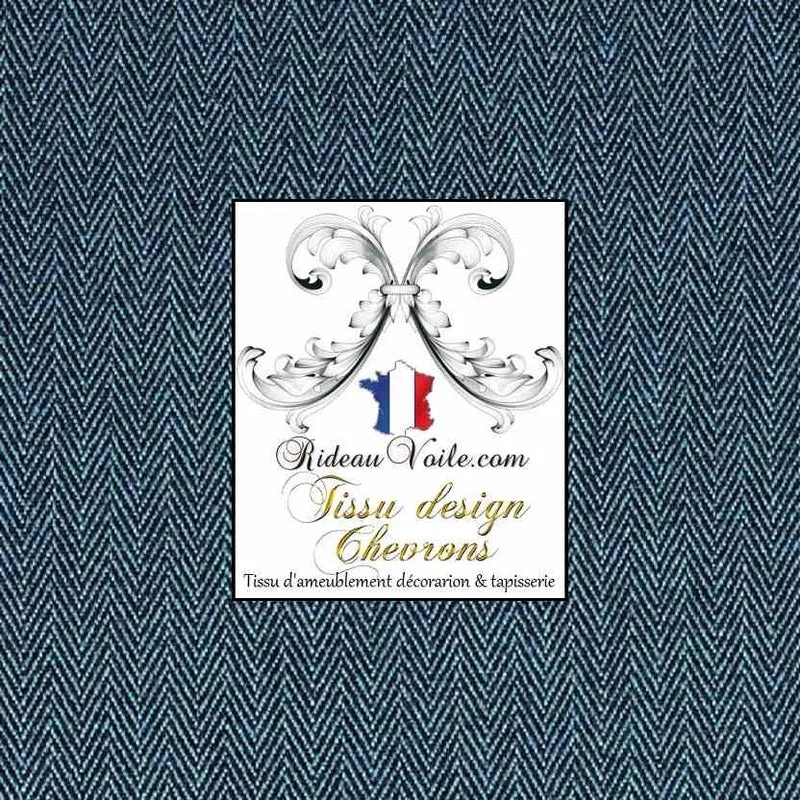 Tissu ameublement architecte rénovation travaux intérieur motif Chevrons style Laine