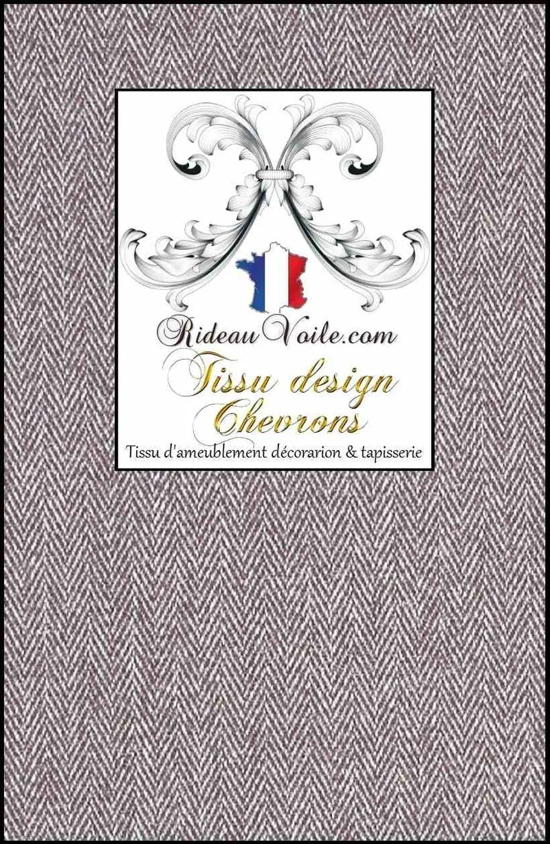 Tissu ameublement architecte rénovation travaux intérieur motif Chevrons style Laine